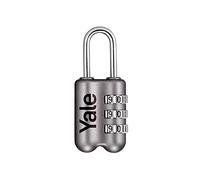 Yale - YP2/23/128/1G Standard Security Cadenas à combinaison de bagages - Jaune