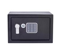 Yale YSV/200/DB1 - Coffre-Fort à Serrure Electronique 100 000 combinaisons, A Poser et Sceller | Format Compact 20 x 31 x 20 cm (8,6L), Noir