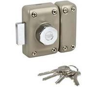 Verrou YALE YV25 à bouton et cylindre diamètre 23mm, longueur 30mm