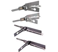 YALE5 Yale-6 YALE-5-B YALE-6-B Outil de crochetage de serrure 2 en 1 pour serrures Yale, outil de crochetage et décodeur de serrure