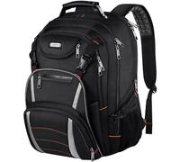 YALIXIAN Sac à dos pour ordinateur portable de 18,4", extra large avec port de charge USB, sac à dos antivol RFID, résistant à l'eau, sac d'ordinateur pour homme et femme, ordinateur portable et