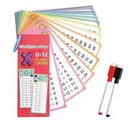 YALiya 3 Pièces Planche 1x1 Enfants Table de Multiplication, Tables de Flash Cards Multiplication, Apprendre Les Tables de Multiplication, Jeu de Puzzle Maths pour Les 3-5 Ans (15 Feuilles)