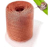 YALiya Filet Anti Limaces et Escargots, 12.7cm x 6m Ruban Cuivre Anti Limace, Double Couche Grillage en Bande Cuivre Anti Limace, Barriere Anti Limace pour Jardin Protection