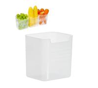 YALiya Organizer Frigo, 3 Pièces Boite de Rangement Frigo Transparent, Garde-Manger Rangement, Organiseur Frigo pour Réfrigérateur Cuisine et Armoires