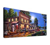 YALKIN Kit de peinture diamant à faire soi-même pour adultes, grand diamant 5D avec forets ronds, ensemble de peinture pour mur de maison et cadeaux 40 x 70 cm