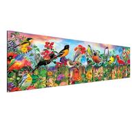 YALKIN Kit de peinture diamant à faire soi-même pour adultes, grand diamant 5D avec forets ronds, ensemble de peinture pour mur de maison et cadeaux, 30 x 90 cm