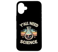 Y'all Need Science Jeu de Mots Vintage Coque pour iPhone 16 Plus