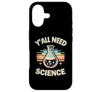 Y'all Need Science Jeu de Mots Vintage Coque pour iPhone 17
