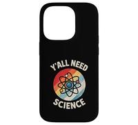 Y'all Need Science Retro Atom Coque pour iPhone 14 Pro