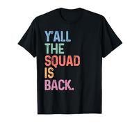 Y'all The Squad is Back to School Gen Z Meme T-Shirt