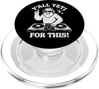 Y'all Yeti for This Funny Yeti DJ Abominable Snowman Music PopSockets PopGrip pour MagSafe