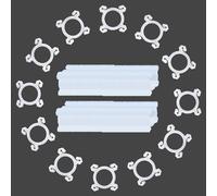 YALLOVE Lot de 150 pinces à ballons pour support de ballons pour anniversaire, fête prénatale, décoration de fête