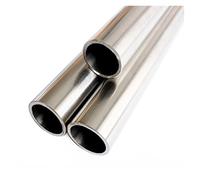 YALLS 1PCS 304 Tuyau en Acier Inoxydable Tuyau de Précision Plomberie OD18x1mm 17x1mm 16x1mm Diamètre Extérieur 18/17/16mm Mur Épais 1mm Longueur 50-590mm (Color : OD17mm X ID15mm, Size : Length 50mm