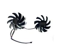 YALLS 2PCS FDC10H12S9-C 85MM 4PIN HD6850 Ventilateur De Refroidissement Compatible for Sapphire Dual-X HD6850 HD6970 HD7870 2G HD7950 HD7970 R9 390 R9 285 Ventilateurs