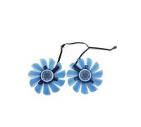 YALLS 88mm FDC10U12S9-C RX 570 GPU VGA Alternative 4Pin Refroidisseur Ventilateur Compatible for His RX 570 IceQ X 4GB 8GB RX470 Carte Graphique Ventilateur De Refroidissement