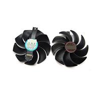 YALLS 95mm 6pin FD10015M12D DC12V RX5700 XT GPU Refroidisseur Ventilateur Remplacer Compatible for Sapphire RX 5500 5600 5700XT Pulse Ventilateurs De Refroidissement (Color : 2PCS)