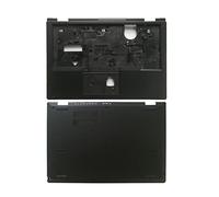 YALLS Compatible for Lenovo Compatible for Thinkpad L380 Yoga Repose-Poignets Couverture 02DA296 02DA297/ordinateur Portable Fond Housse de Base 02DA304 (Color : Black no Hole C D)