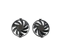 YALLS FDC10U12S9-C RX480 RX470 Ventilateur Refroidisseur Remplacer Compatible for XFX Radeon RX 480 470 470D RS Black Wolf Carte Graphique Ventilateur De Refroidissement (Color : 2PCS)