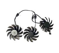 YALLS Nouveau 75MM 3PCS GTX1660 Ventilateur De Refroidissement 4PIN Compatible for Gigabyte GeForce RTX 3070 Eagle 8G RTX3060 GTX1660 RX 5500XT 5600 XT Ventilateurs Graphiques (Color : PLD08010S12HH