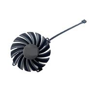 YALLS Ventilateur de Refroidissement Compatible for Inno3D GeForce RTX 3060Ti GEFORCE RTX 3050 Remplacement du Ventilateur de Carte Graphique 85MM 4PIN CF-12915S 0.35A Ventilateurs GPU (Color : Black