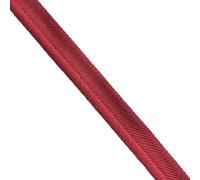 Yalulu 20 yards Bande passepoilée élastique avec cordon passepoilé, garniture de cordon à lèvres, ruban passepoilé à coudre pour sangle, vêtement, couture, coupe, accessoires de rembourrage (bordeaux)