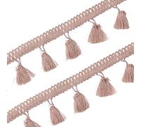 Yalulu Ruban en dentelle à pompons de 5 m - Bordure à franges - Bordure en dentelle - Bordure à franges - Bordure à franges - Bordure à franges - Bordure à franges - Bordure à franges - Bordure à