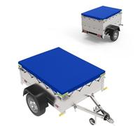 YALYAYA Bâche de remorque 207,5 x 114 x 10 cm | Bâche plate pour remorque de voiture, housse de protection en PVC renforcée, imperméable et résistante aux déchirures | Housse de protection pour