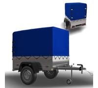 YALYAYA Bâche de remorque 210 x 114 x 110 cm, bord renforcé, imperméable, universelle pour remorques de voiture