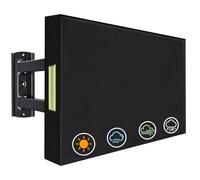 YALYAYA Housse de protection pour TV d'extérieur de 40 à 43 pouces, protection contre la poussière 600D Oxford PVC Heavy Duty, imperméable à l'eau et à la poussière, film de protection d'écran