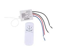 YAM-101 Lampe Lumière Numérique Mur sans Fil Télécommande Commutateur Émetteur Récepteur 220V