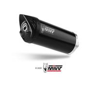 Mivv Mover Yamaha X-max 125 2017-20 Mv.ya.0002.lv Homologated Slip On Muffler Argenté Homologated