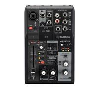 Yamaha AG03MK2 Mixeur de streaming en direct 6 canaux avec interface USB avec Steinberg Software Suite Noir