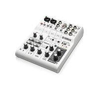 Yamaha AG06 - Table de mixage polyvalente avec interface USB audio pour le streaming et l'enregistrement - Blanche