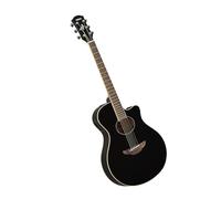 YAMAHA APX600 Guitare Électro-Acoustique - Caisse Compacte Thinline, Diapason 25”, Système65, EQ 3 Bandes, Accordeur Intégré, Rosace Ovale - Noir