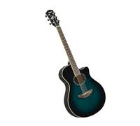 YAMAHA APX600 Guitare Électro-Acoustique - Caisse Compacte Thinline, Diapason 25”, Système65, EQ 3 Bandes, Accordeur Intégré, Rosace Ovale - Oriental Blue Burst