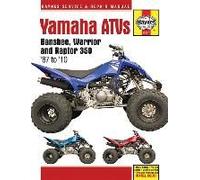 Yamaha Atvs Banshee, Warrior And Raptor 350 '87 To '10