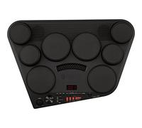 Yamaha DD-75 - Kit de batterie électronique - Batterie numérique transportable avec 8 pads dynamiques, contrôle de volume et prise casque - Noir