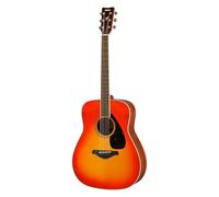 YAMAHA FG820 Guitare Acoustique - Dreadnought Format Standard, Diapason 24,96″, Table Épicéa Massif, Dos & Éclisses Acajou, Touche Palissandre, Cordes Acier - Autumn Burst