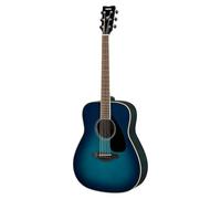 YAMAHA FG820 Guitare Acoustique - Dreadnought Format Standard, Diapason 24,96″, Table Épicéa Massif, Dos & Éclisses Acajou, Touche Palissandre, Cordes Acier - Sunset Blue