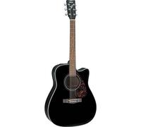 Yamaha - FX370C - Guitare Electro-Acoustique à Pan Coupé - Noir