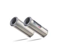 Yamaha Fz6 600-Fazer S1-S2 2004-2013 Échappement GPR Double Slip-On M3 Inox