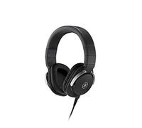 Yamaha HPH-MT8 - Casque de monitoring studio haut de gamme avec câble 3m droit et câble spiral 1,2m et adaptateur 6,3 mm - Noir