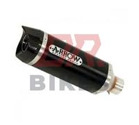 Yamaha MT-09 2013-2020 Arrow Thunder Aluminium Noir Silencieux Avec Carby Embout