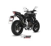 YAMAHA MT07 2014-2024 Ligne Échappement complète Collecteur Silencieux MIVV GP -