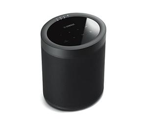 YAMAHA MusicCast 20 - Enceinte bluetooth 40W - Système audio Multiroom, Wifi, Airplay - Baffle maison - Compatible avec smartphones et ordinateurs - Noire