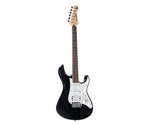 Yamaha Pacifica 012 Guitare Électrique Black - Guitare électrique d'étude - 4/4 Guitare idéal débutant