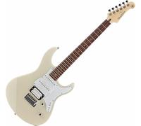 Yamaha Pacifica 112V Guitare électrique pour débutants et confirmés, avec deux cours en ligne avec un professeur de la Yamaha Music School, en blanc vintage
