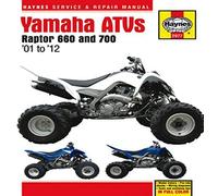 Yamaha Raptor 660 & 700 Atvs (01 - 12) Haynes Repair Manual