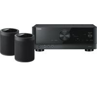 Yamaha RX-V4A + MusicCast 20 Noir (la paire) - Amplis home-cinéma