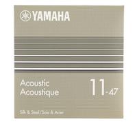 YAMAHA SA11C Cordes pour Guitare Acoustique - Compound Light (011-047), Silk & Steel